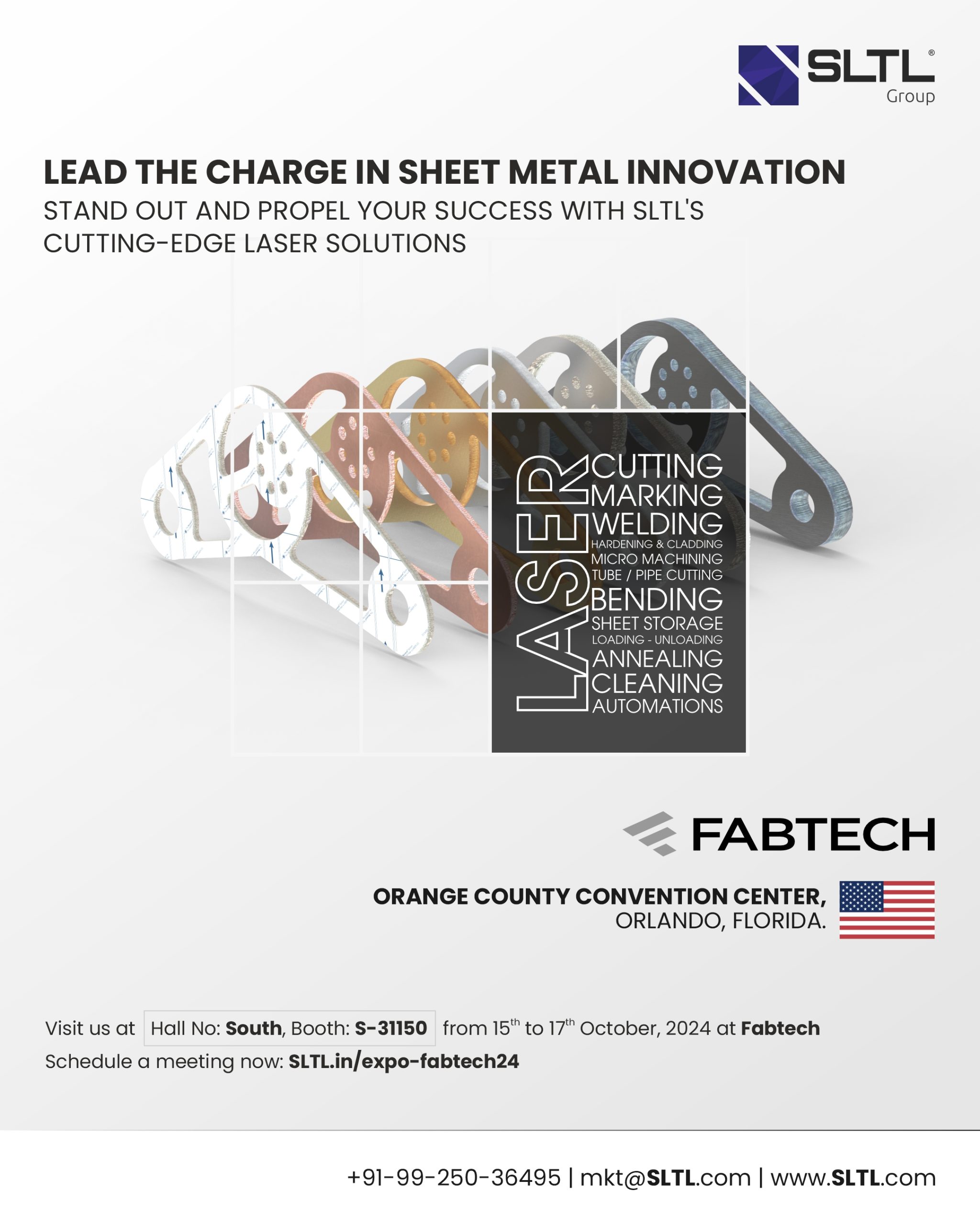 FABTECH 2024 – Orlando: Claim Your Free Ticket from SLTL Group